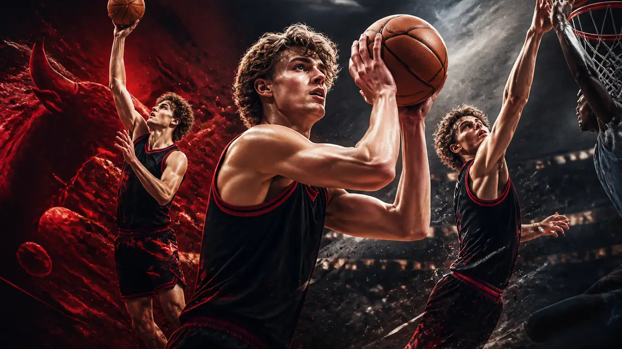 Matas Buzelis’ shooting and shot blocking give Bulls a useful combination cover