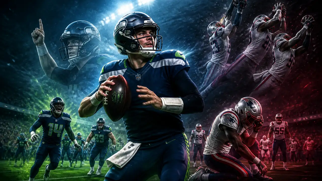 Patriots lose 13–10 as three late interceptions fuel Seattle comeback cover