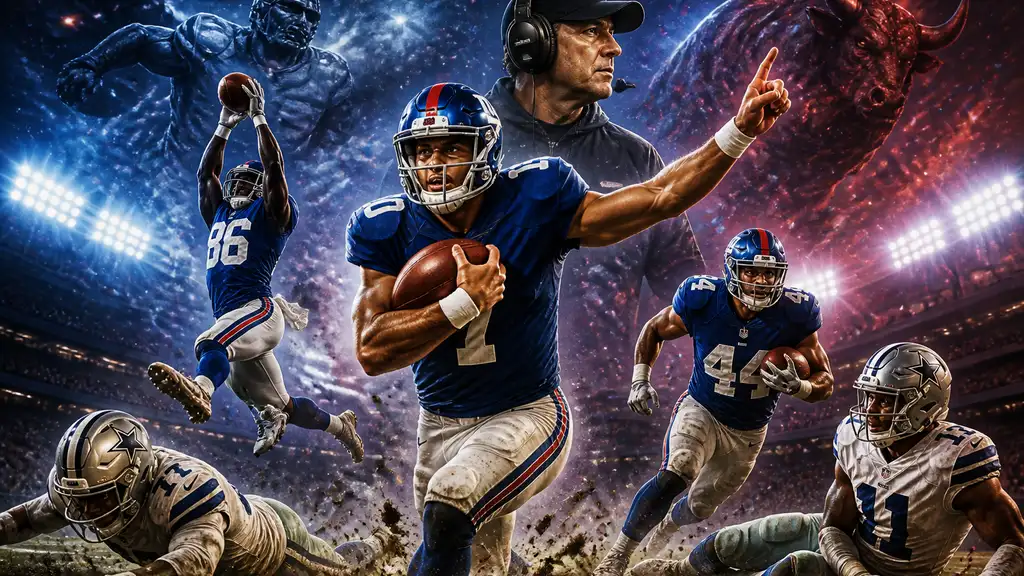 Dart throws three touchdowns as Giants beat Cowboys 28-20 cover