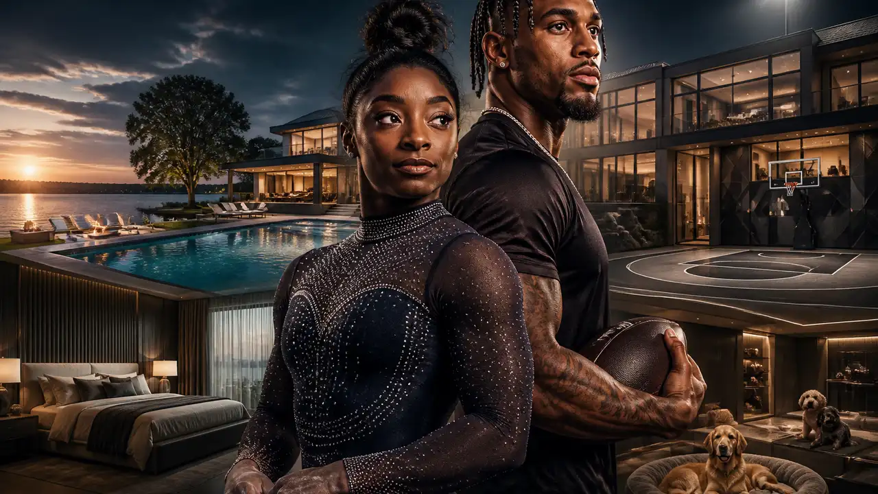 Inside Simone Biles and Jonathan Owens' Texas mansion: the hotel bedroom wins cover