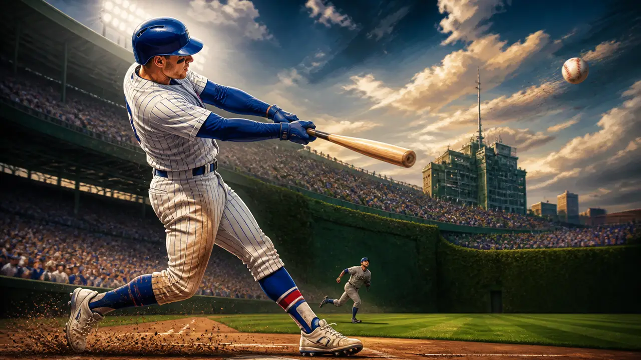Two deep Crow-Armstrong drives show Wrigley’s other side cover