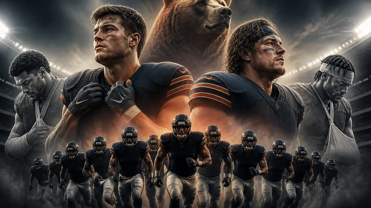 Bears rebuild roster depth after Bryant and Large go on injured reserve cover