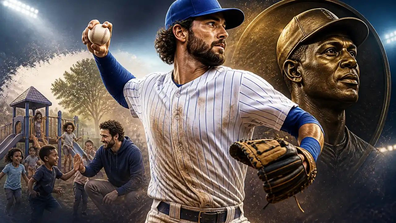 Dansby Swanson receives first Roberto Clemente Award nomination cover