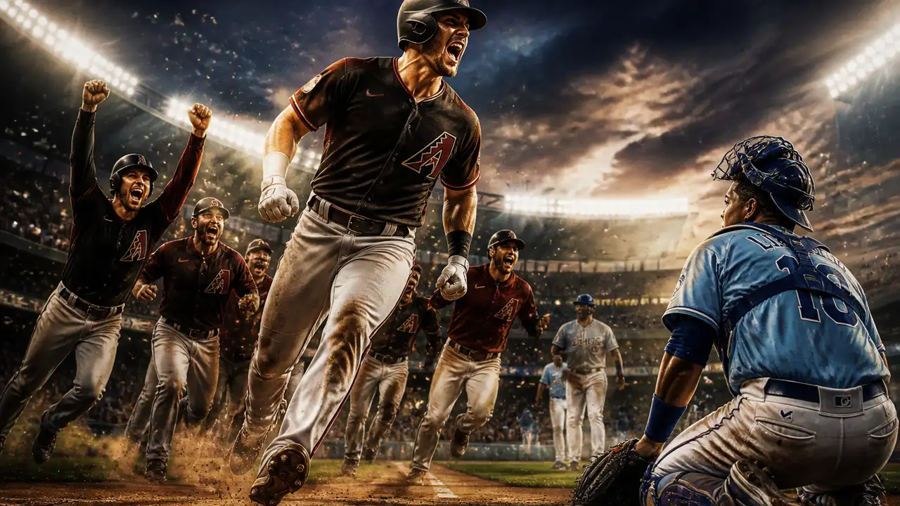 The Diamondbacks scored five in the 10th and beat the Royals 5-4 cover