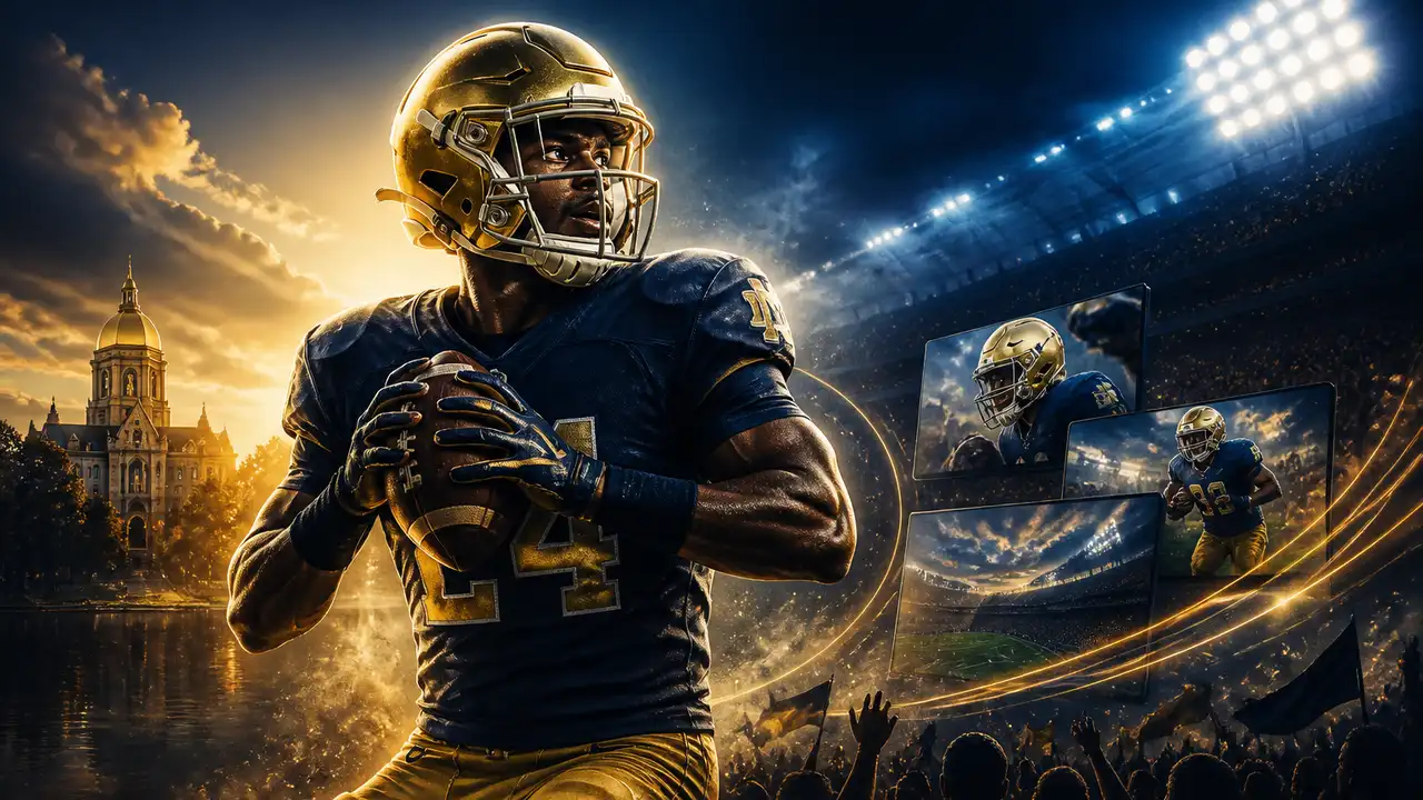 Notre Dame on NBC and Peacock: how to watch the Irish this season cover