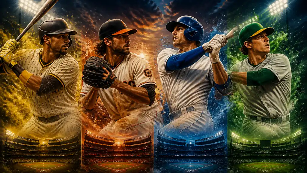 Labor Day MLB late West board: four finals cover