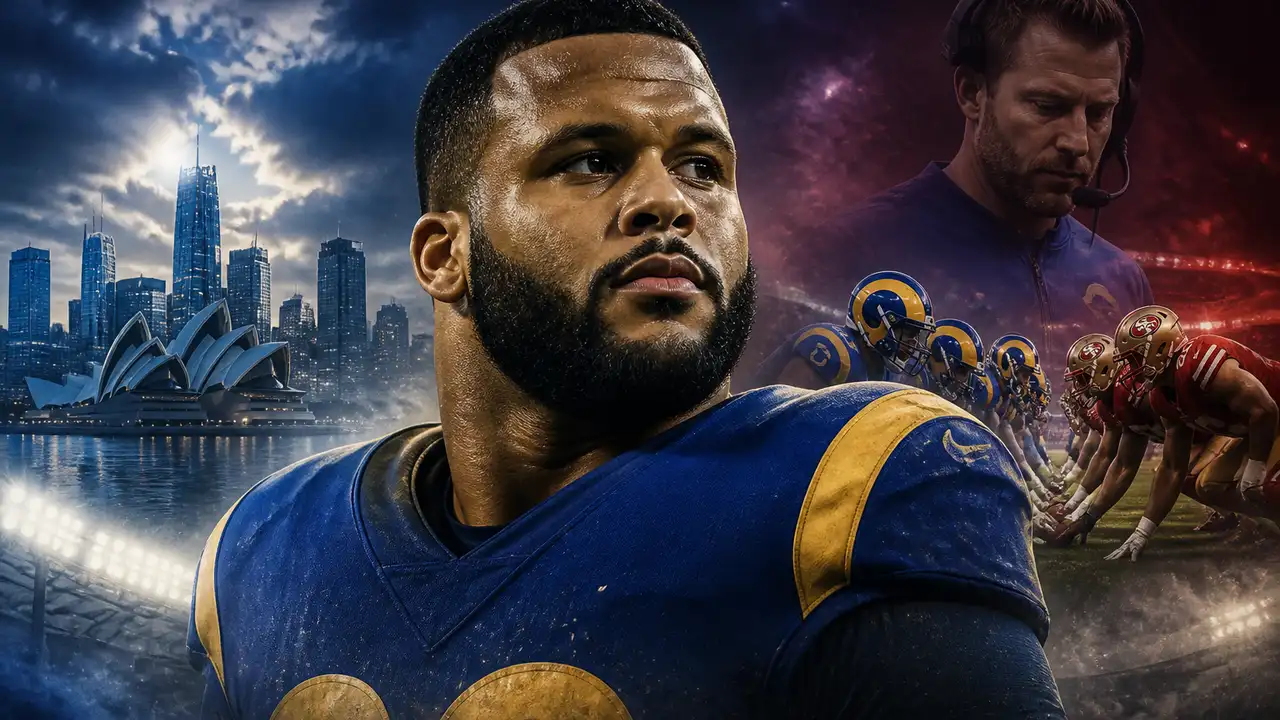Aaron Donald will not travel to Australia for Week 1 cover