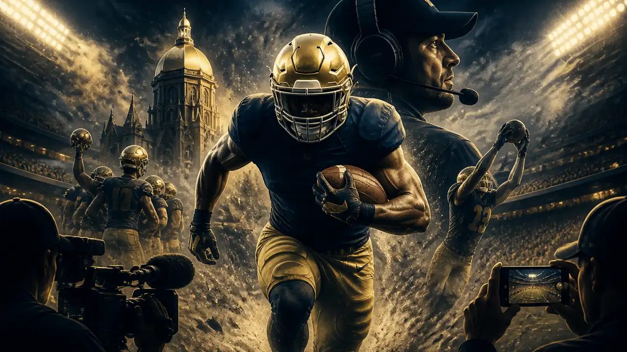 Inside the Irish: official interviews, coach availability and game-day clips cover