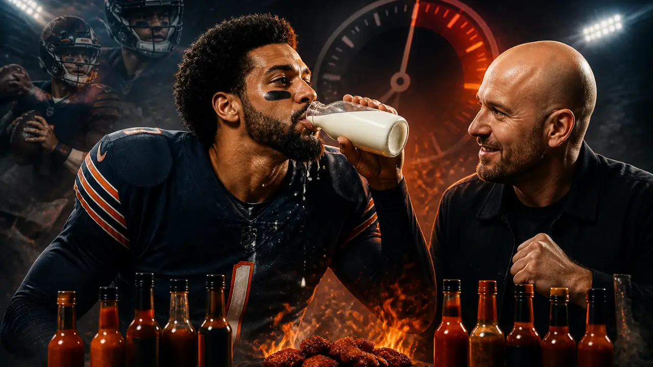Caleb Williams brings his two-minute mindset to Hot Ones cover