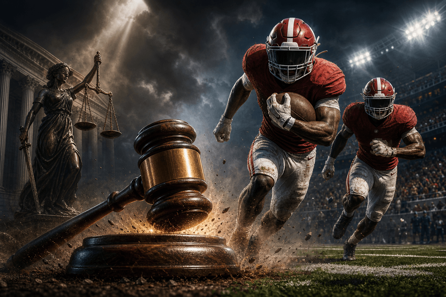 A Louisiana judge blocked the SEC from punishing schools that roster Wright and Harris cover