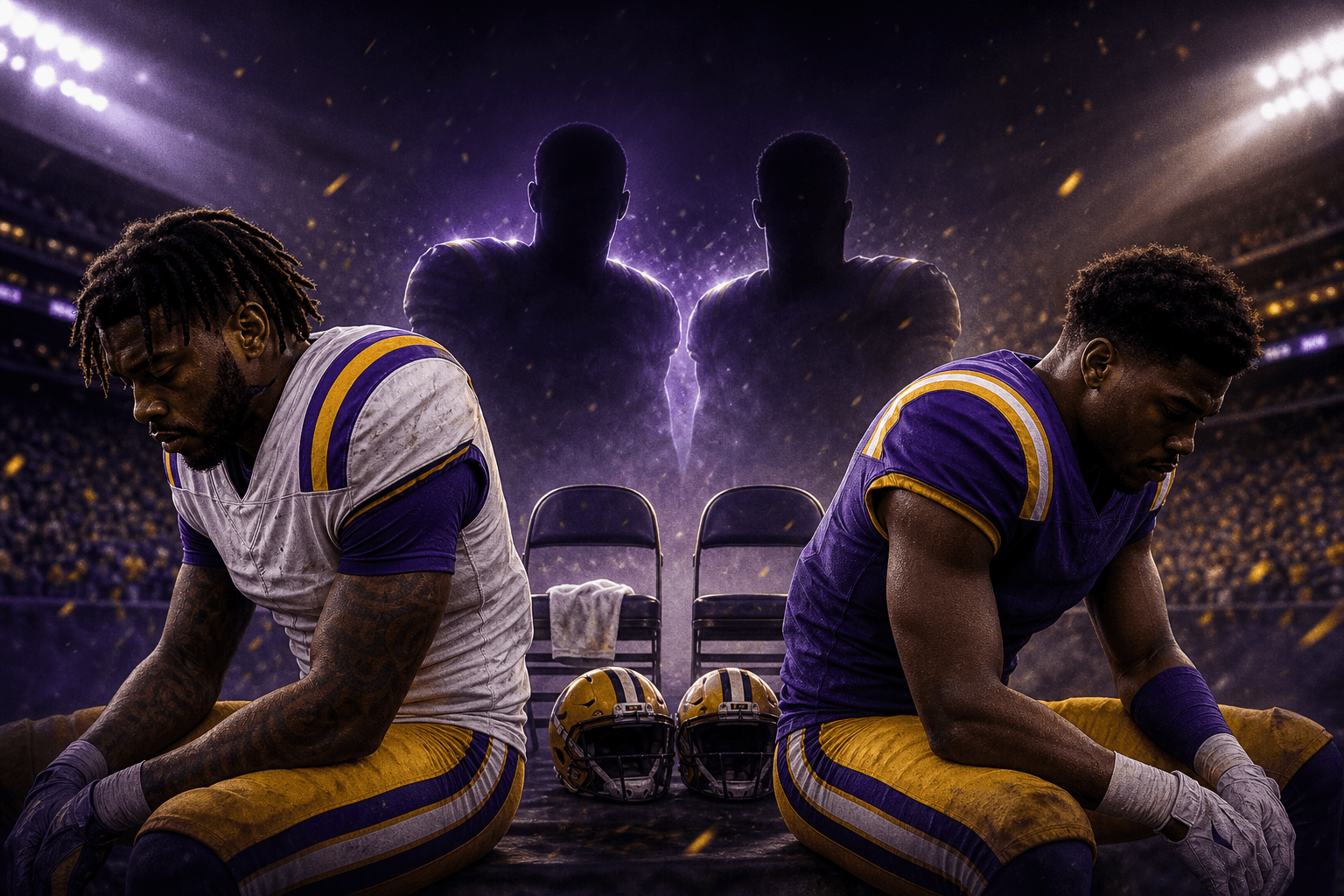 LSU left Wright and Harris off the roster for Clemson cover