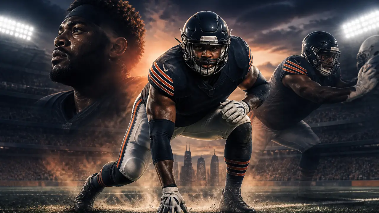 Braxton Jones wins Bears left-tackle job for fifth straight opener cover