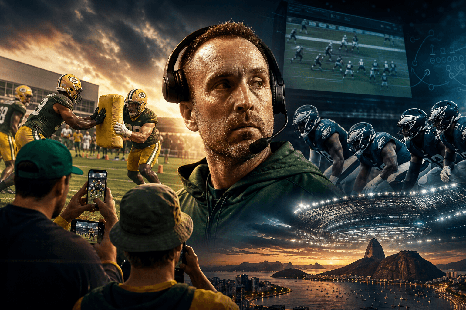 Fans filmed Packers camp pressures the Eagles already had cover