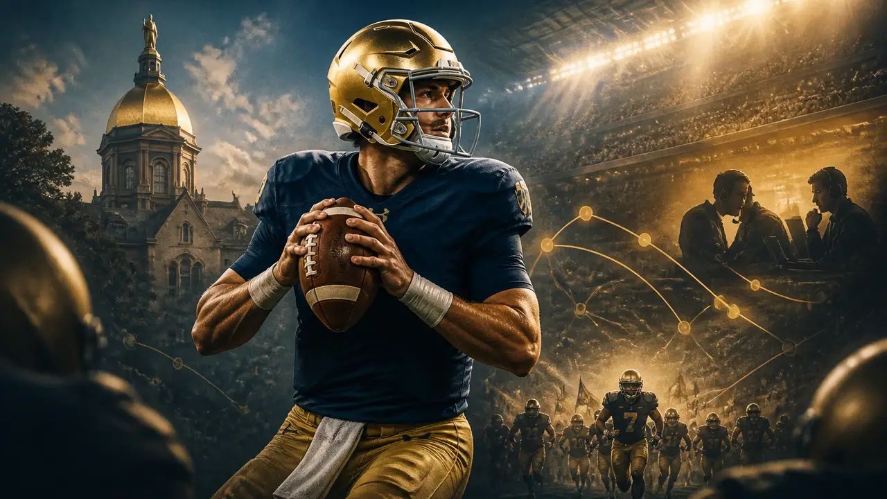 The Irish quarterback plan: the questions that matter before kickoff cover