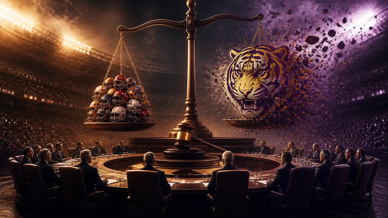 SEC seeks authority to expel LSU, presidents meet Thursday cover