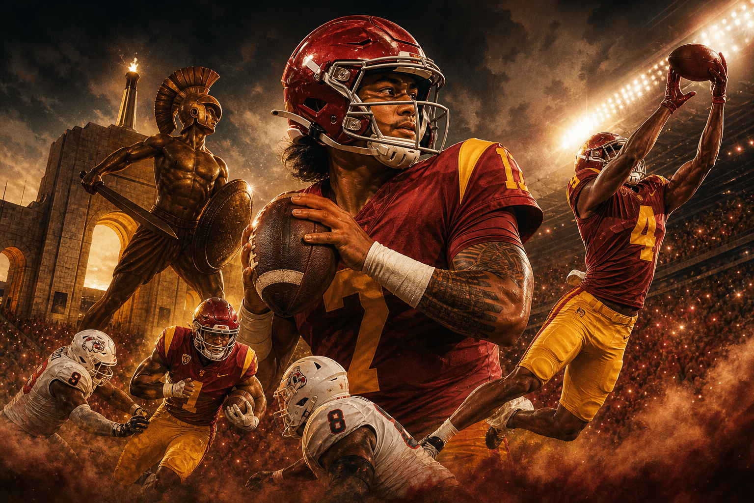 No. 14 USC blanks Fresno State 39-0 cover